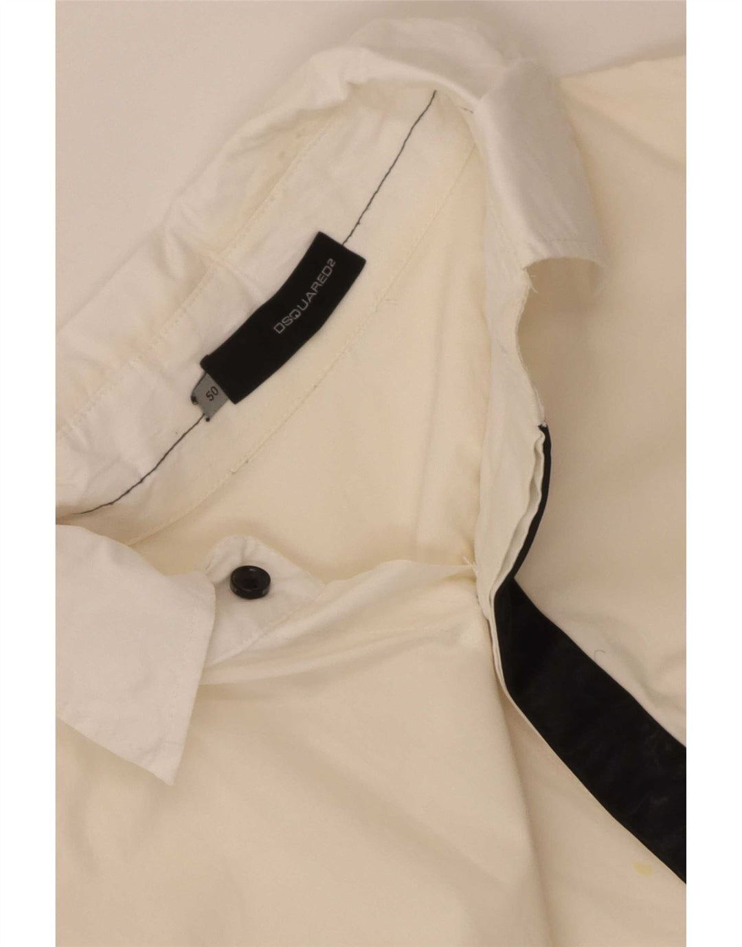 Camisa Dsquared2 Hombre IT 50 Medium Blanco