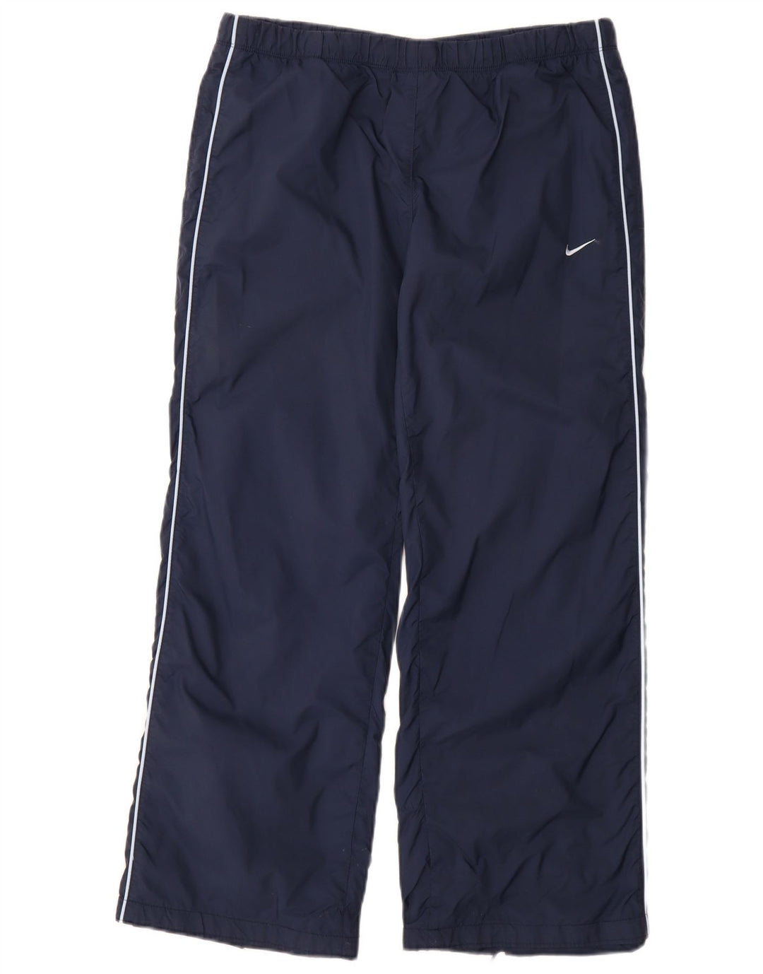 Pantalones de chándal NIKE para mujer UK 10/12 Medium Azul marino Nylon