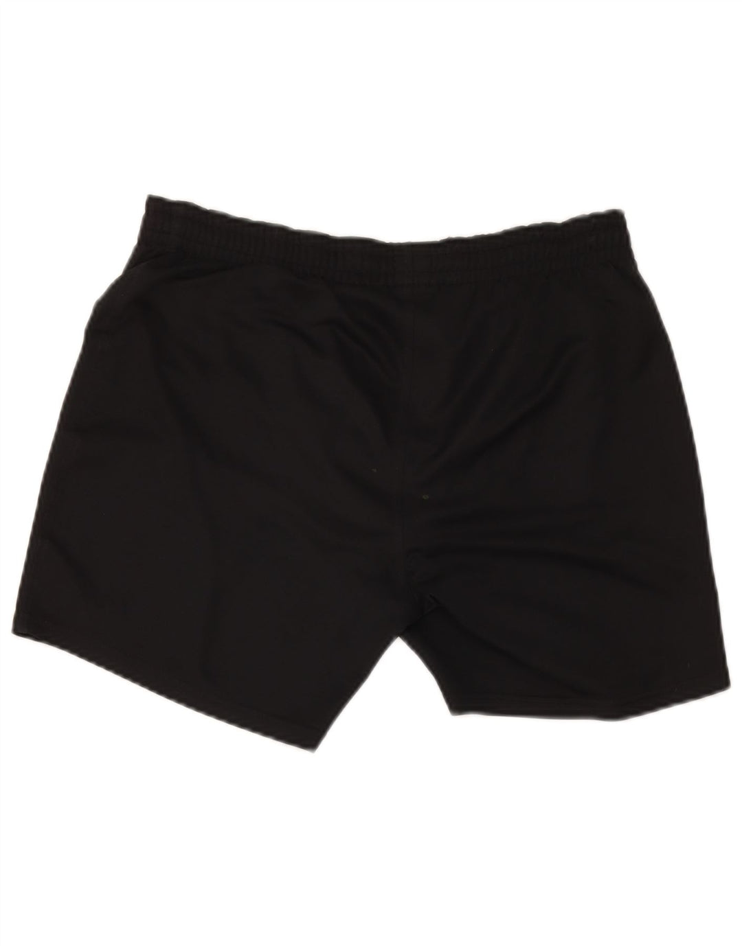 Nike - Pantalones cortos deportivos para hombre, talla pequeña, poliéster negro
