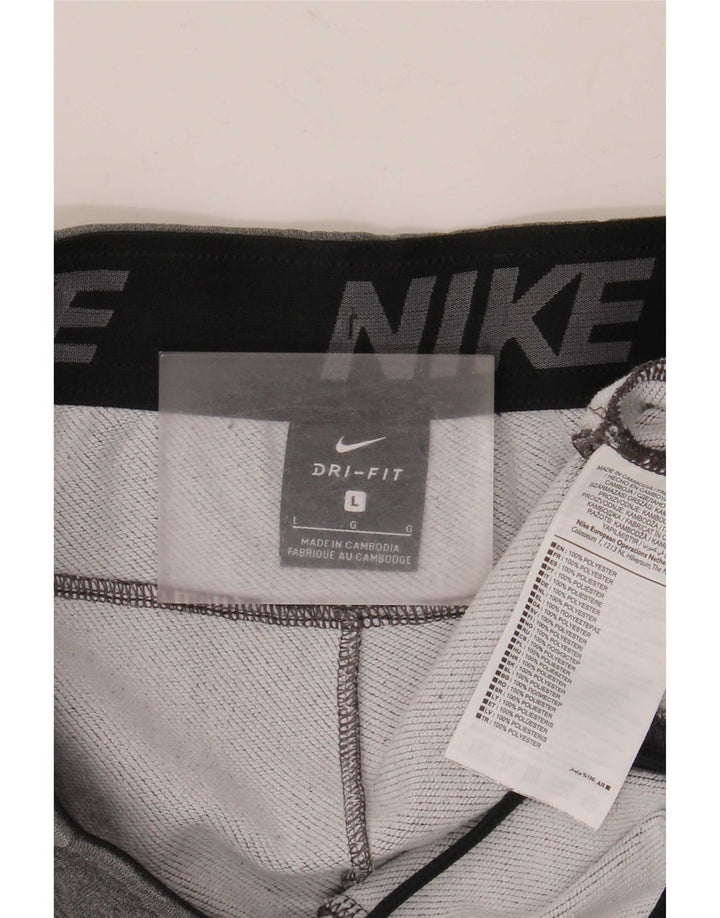 Nike Hombre Dri Fit Chándal Pantalones Joggers Grande Gris Poliéster
