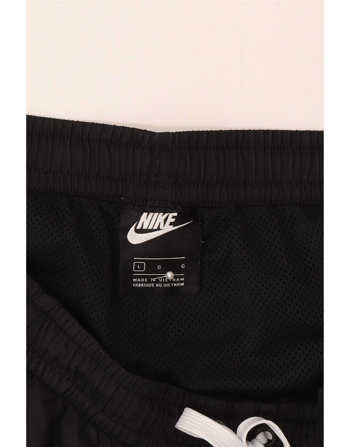 Nike - Bañador para hombre, talla grande, poliéster negro