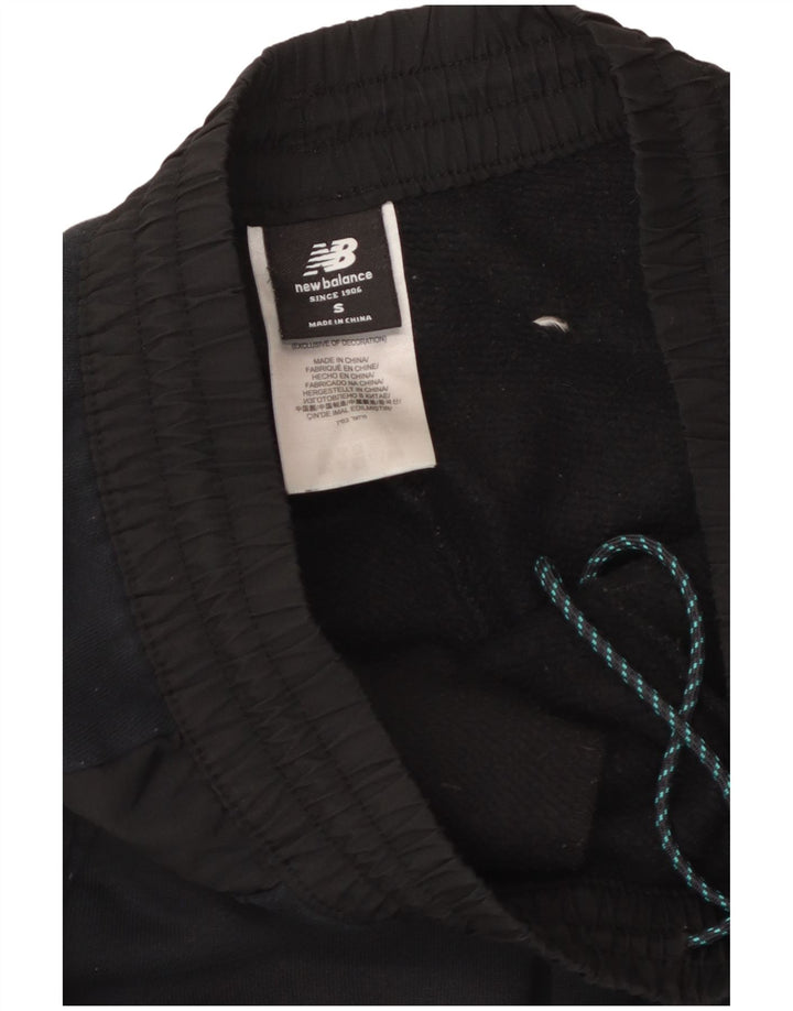 NEW BALANCE Pantalones cargo de chándal para hombre Joggers Small Black Cotton