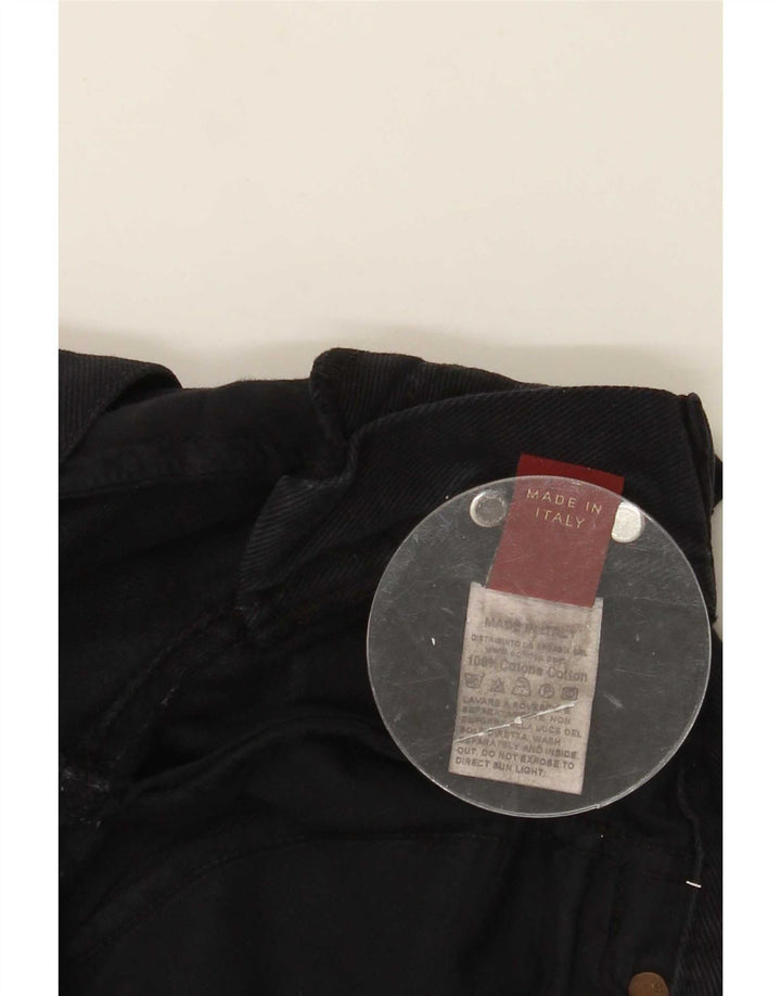 Dondup Womens Straight Jeans W34 L32 Black Cotton