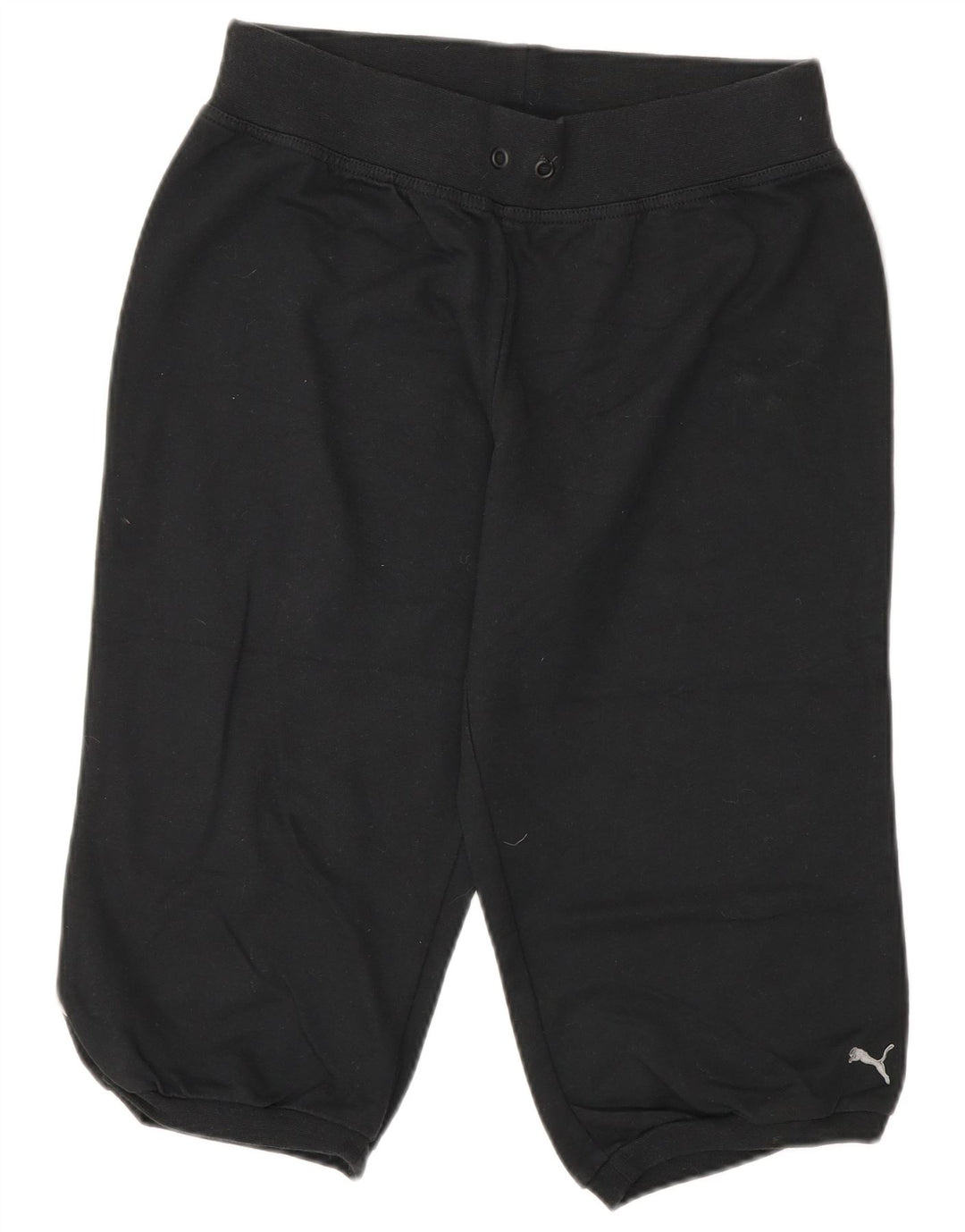 Puma Bermudas deportivas para mujer, talla 10, color negro