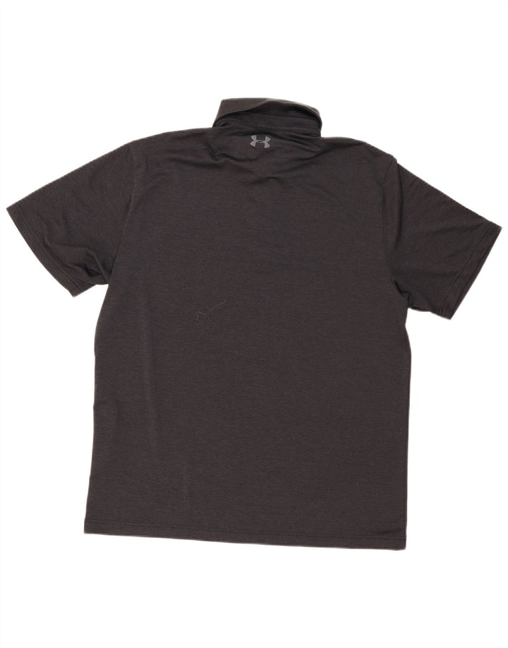 Polo Under Armour Hombre Grande Poliéster Negro