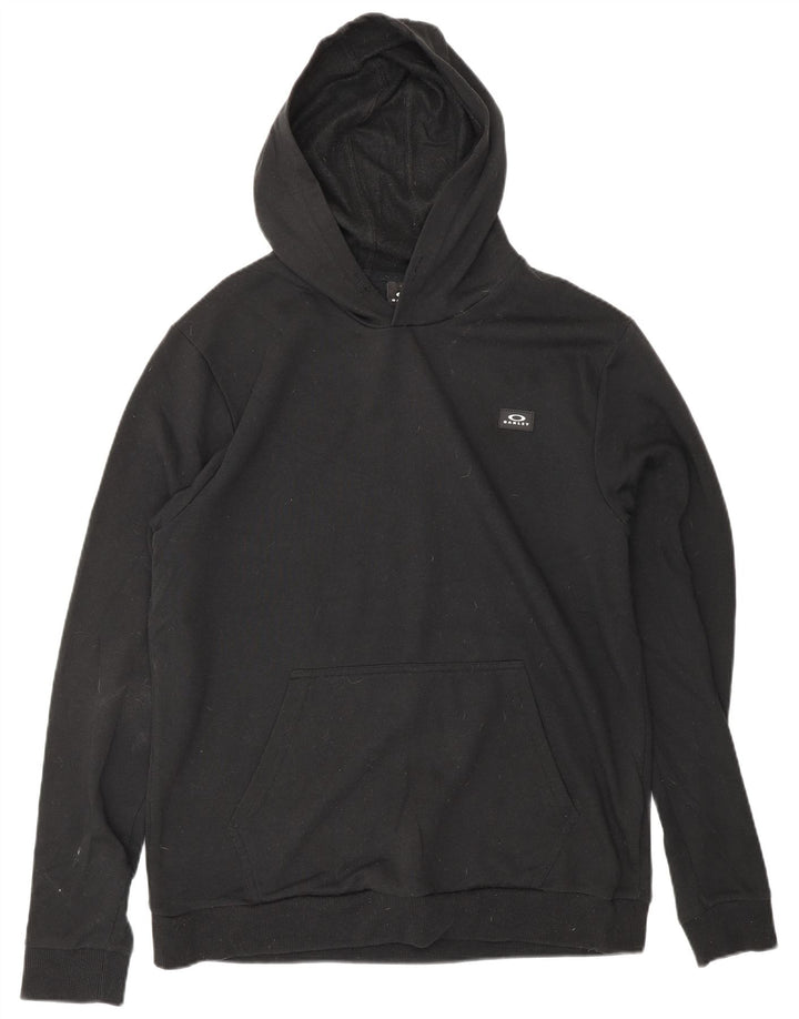 OAKLEY Jersey con capucha de ajuste regular para hombre Poliéster negro mediano