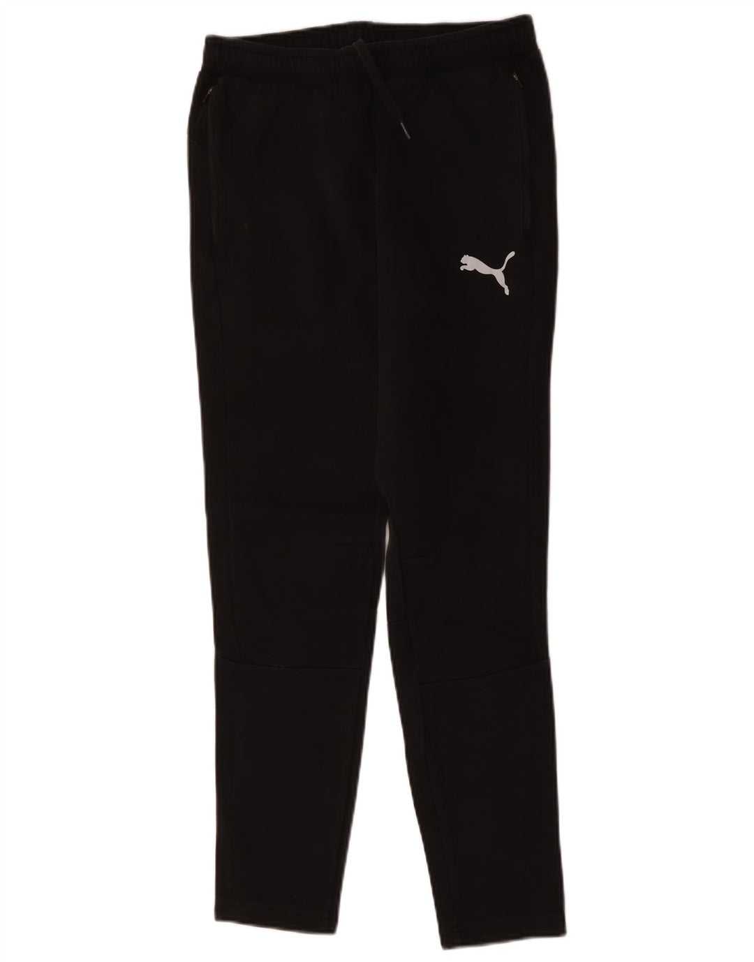 PUMA Pantalones de chándal para mujer UK 8 Small Black Cotton