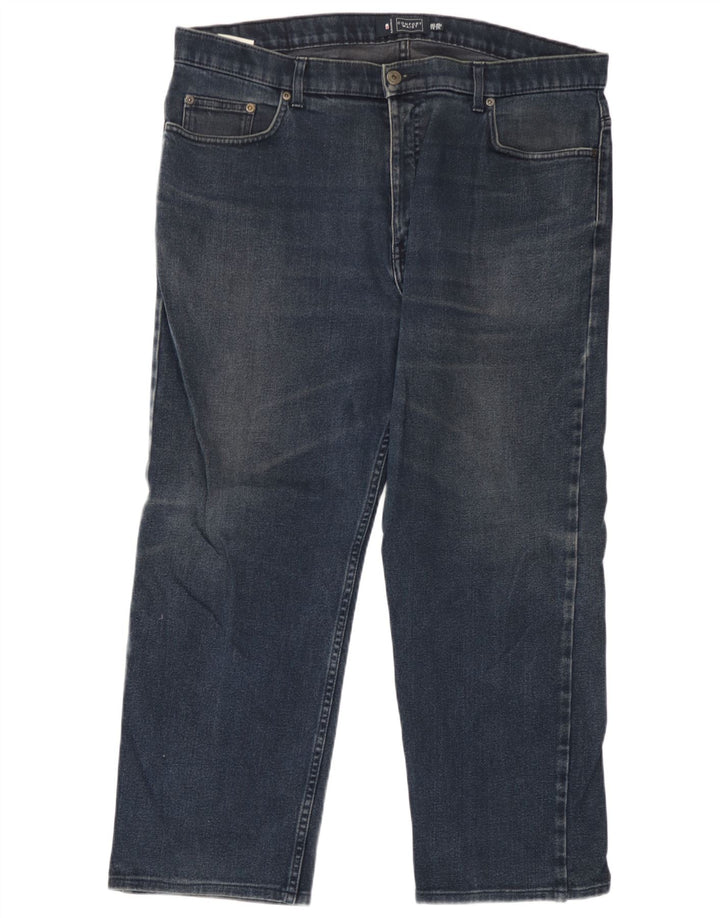 Marks & Spencer Vaqueros rectos regulares para hombre W40 L26 Algodón azul