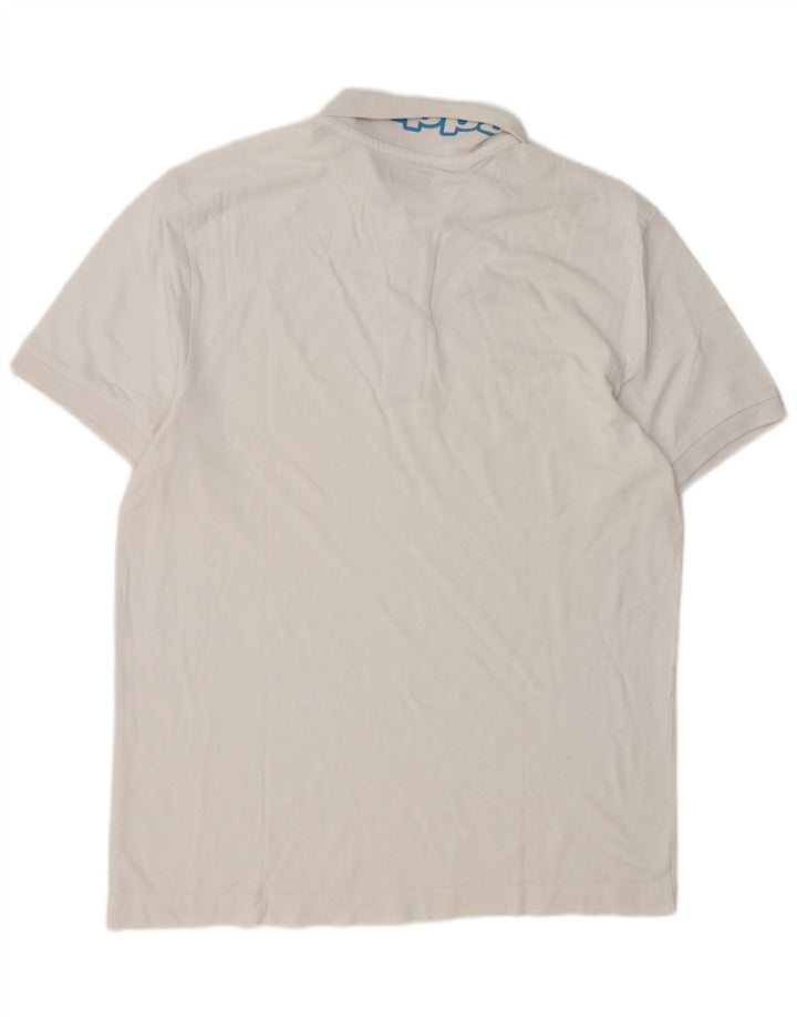 Kappa Polo gráfico para hombre 2XL Algodón blanco