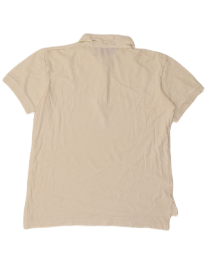 Polo Mujer Les Copains IT 44 Medio Algodón Blanco Roto