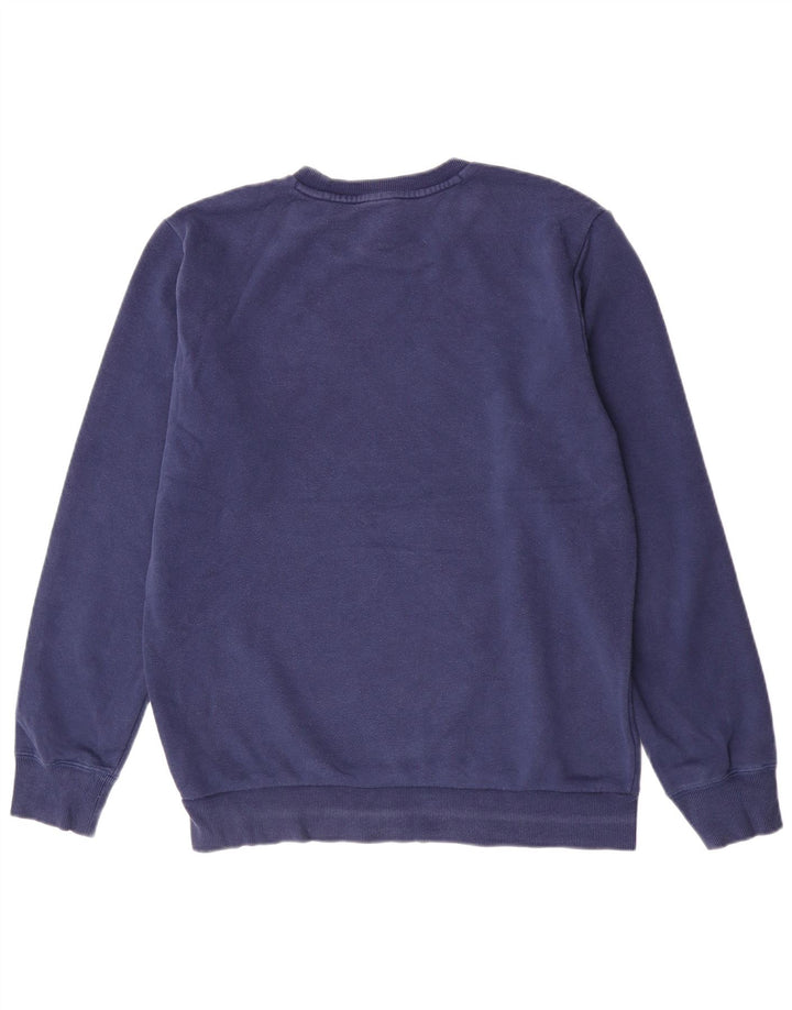 Adidas Hombre Sudadera Jumper Medium Azul Marino Algodón