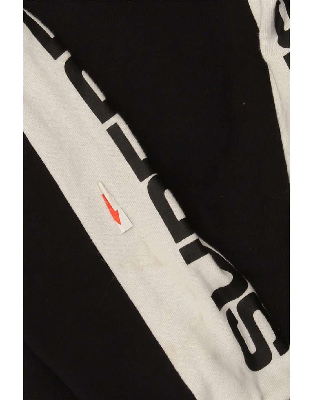 Superdry Mujer Sudadera Gráfica Jumper UK 40 Small Negro Colorblock