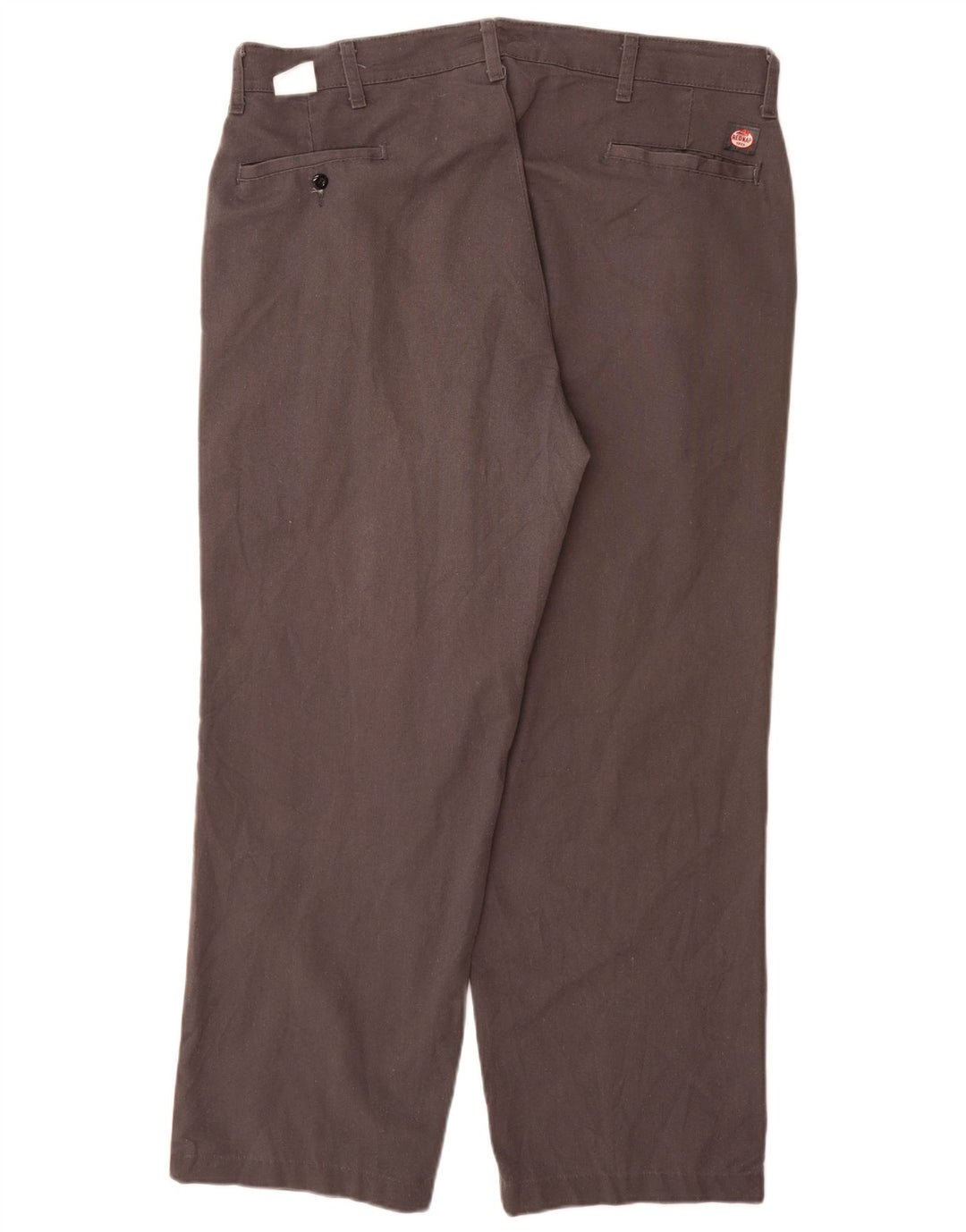 RED KAP Pantalón chino recto para hombre W38 L29 Poliéster gris