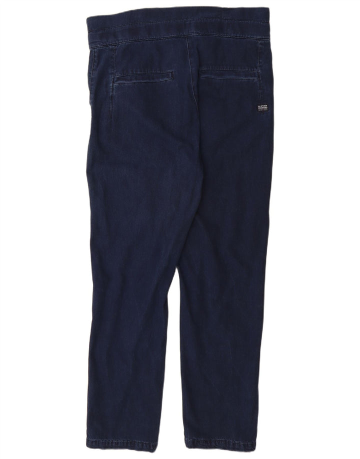 Pantalones chinos ajustados G-STAR Mujer W30 L30 Algodón azul marino