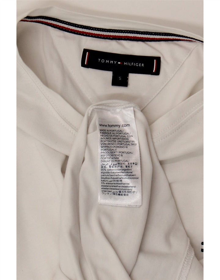 TOMMY HILFIGER Camiseta para hombre Top Small White Cotton
