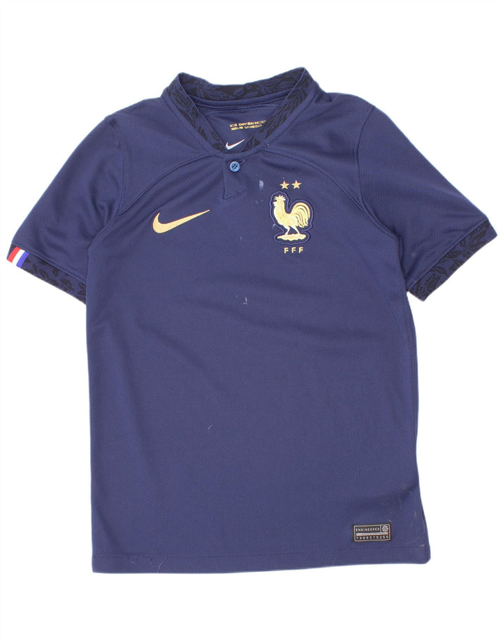 Nike Camiseta para niño 8-9 años Small Azul Marino