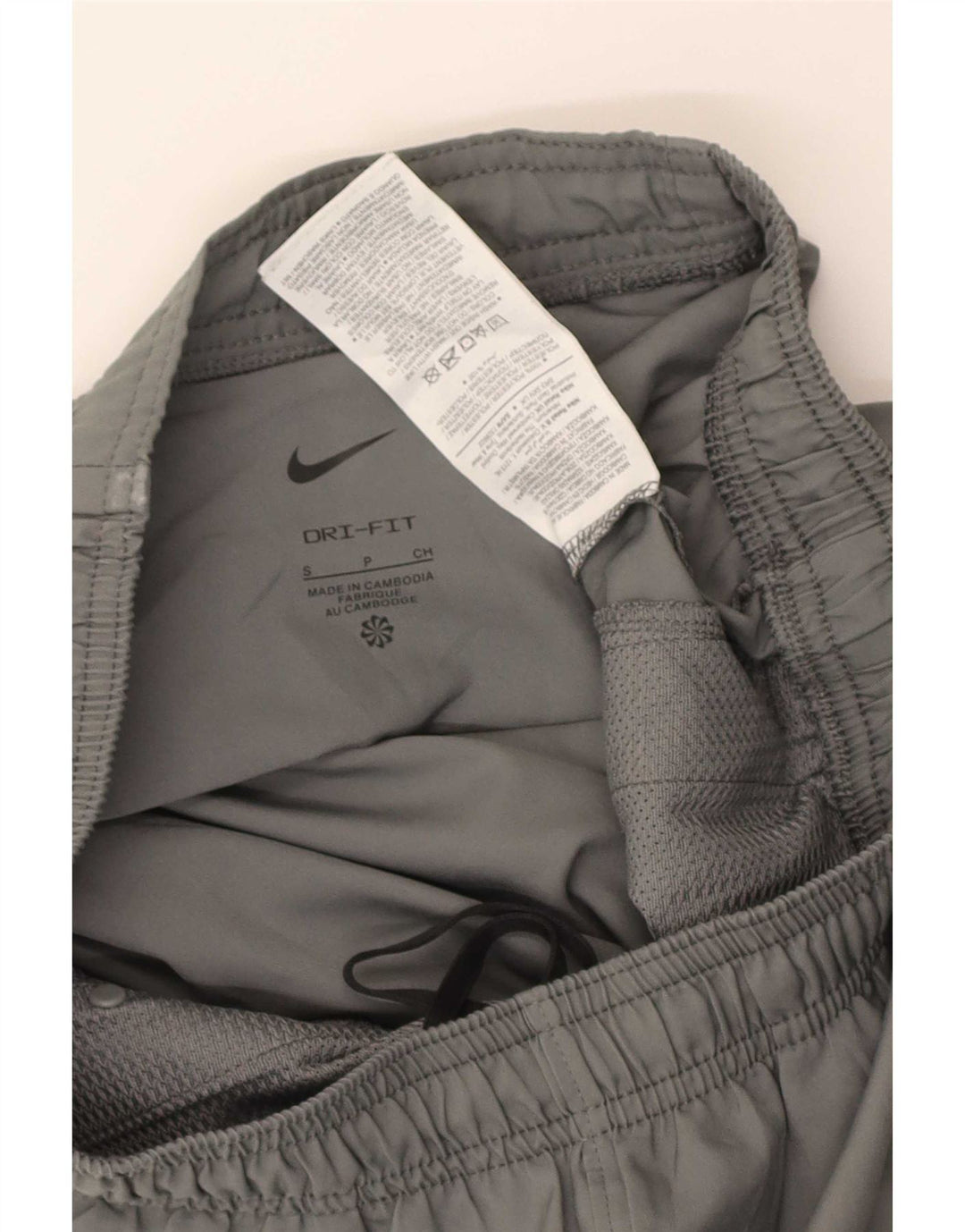 Nike Hombre Dri Fit Chándal Pantalones Joggers Pequeño Gris Poliéster