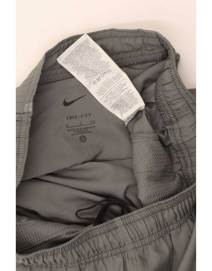 Nike Hombre Dri Fit Chándal Pantalones Joggers Pequeño Gris Poliéster