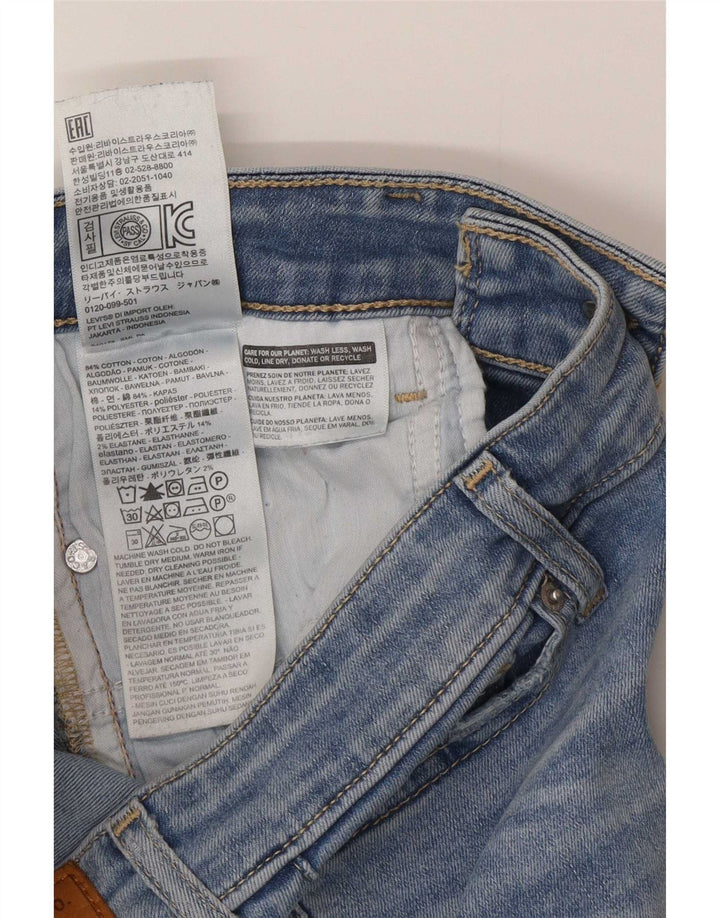 Levi's Mujer 715 Vaqueros Bootcut W26 L32 Algodón Azul