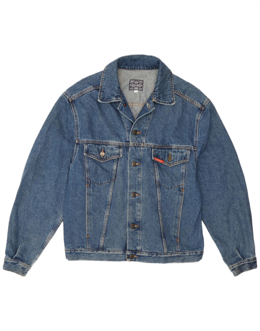 Doringo Chaqueta Vaquera Hombre UK 38 Algodón Azul Medio
