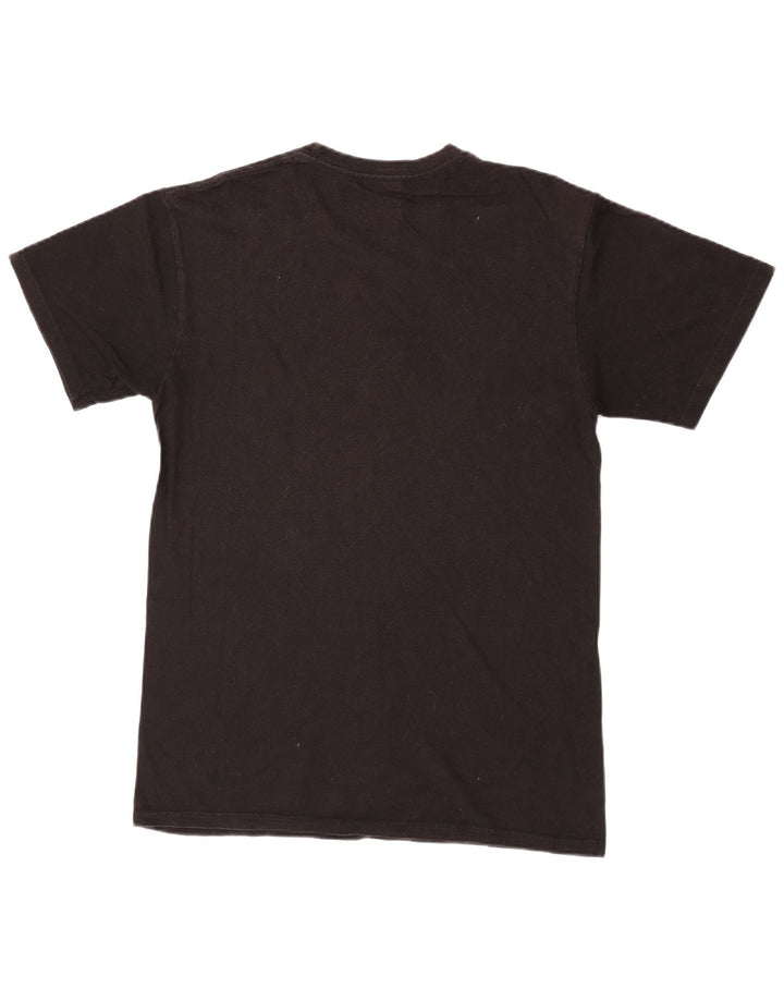 Hard Rock Cafe Mens Paris Graphic Camiseta Top Medio Algodón Negro