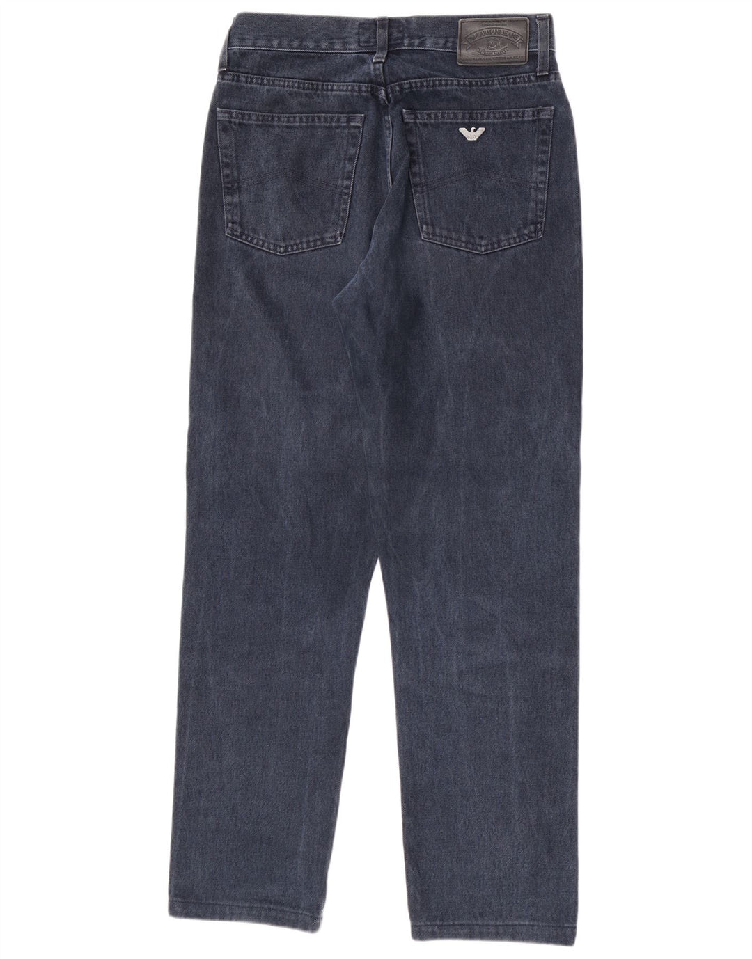 Jeans Armani Mujer Rectos W32 L32 Azul Marino Algodón