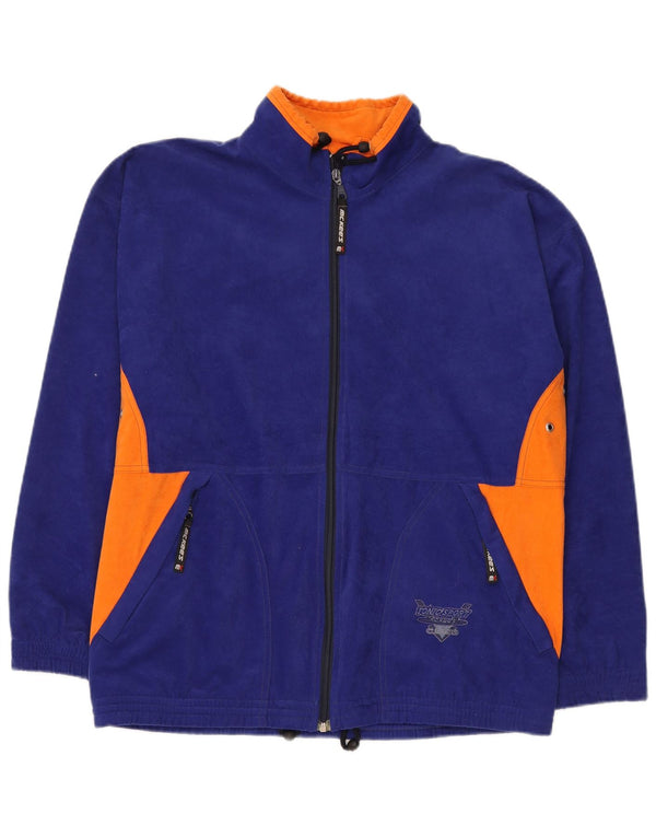 MC Kee's Chaqueta polar para hombre UK 42 XL Azul marino Colorblock Poliéster