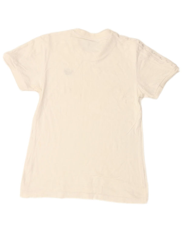 ADIDAS Camiseta Mujer Top UK 10 Small Blanco