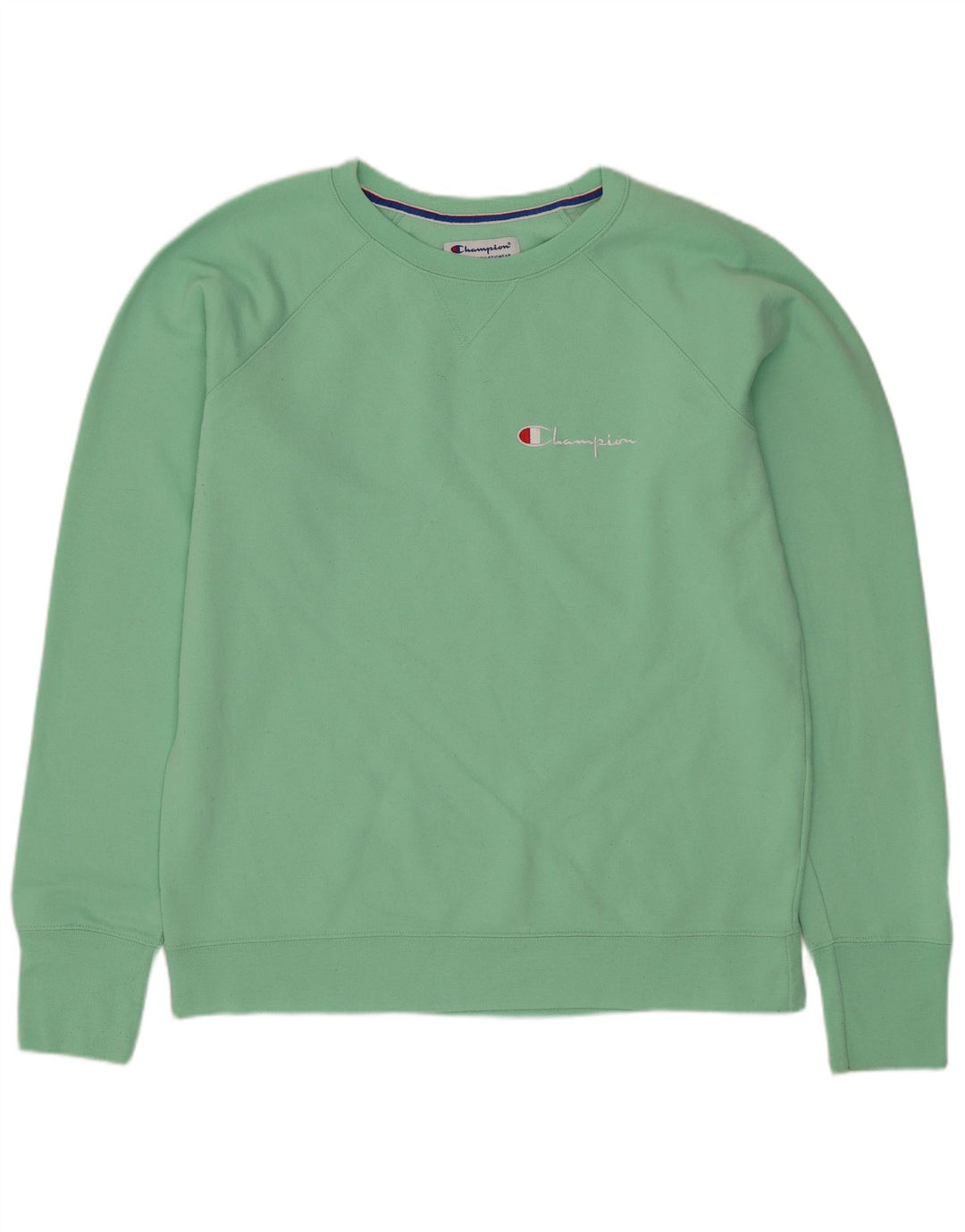 CHAMPION Sudadera Jumper para hombre Large Green Cotton