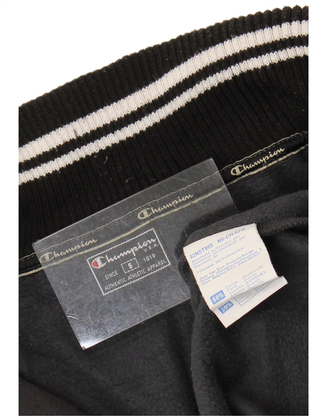 Champion Sudadera Con Cremallera Y Cuello Para Hombre Jersey Pequeño De Algodón Gris