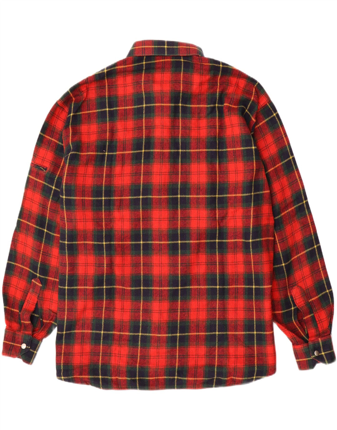 Camisa de franela vintage para hombre 2XL Red Check