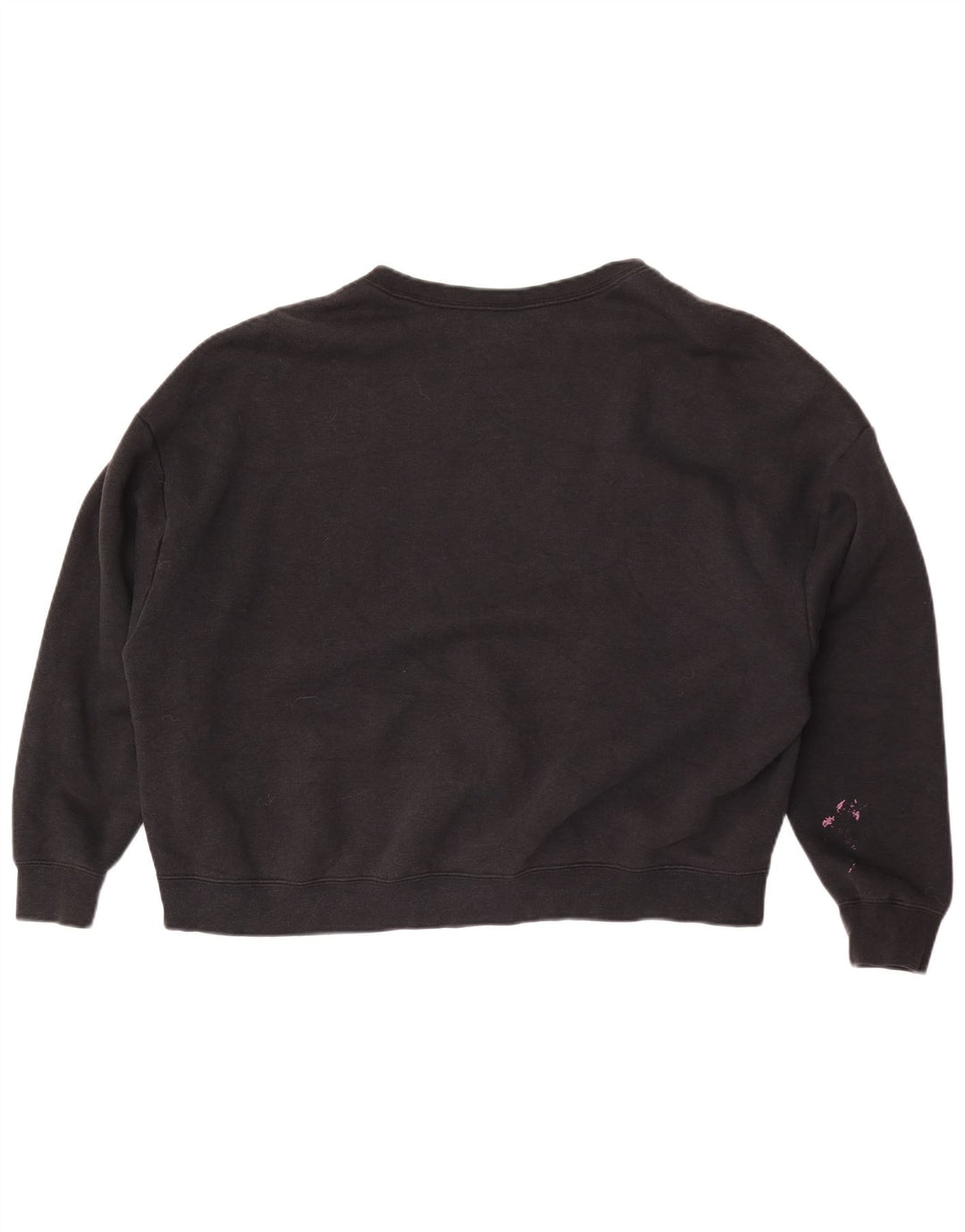Nike Air Graphic - Sudadera extragrande para mujer, talla 40, color negro