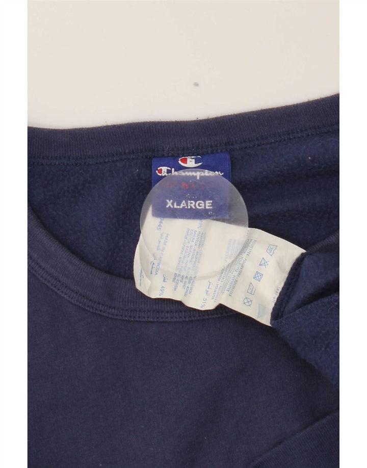 Champion Sudadera Hombre Jumper XL Azul Marino Algodón