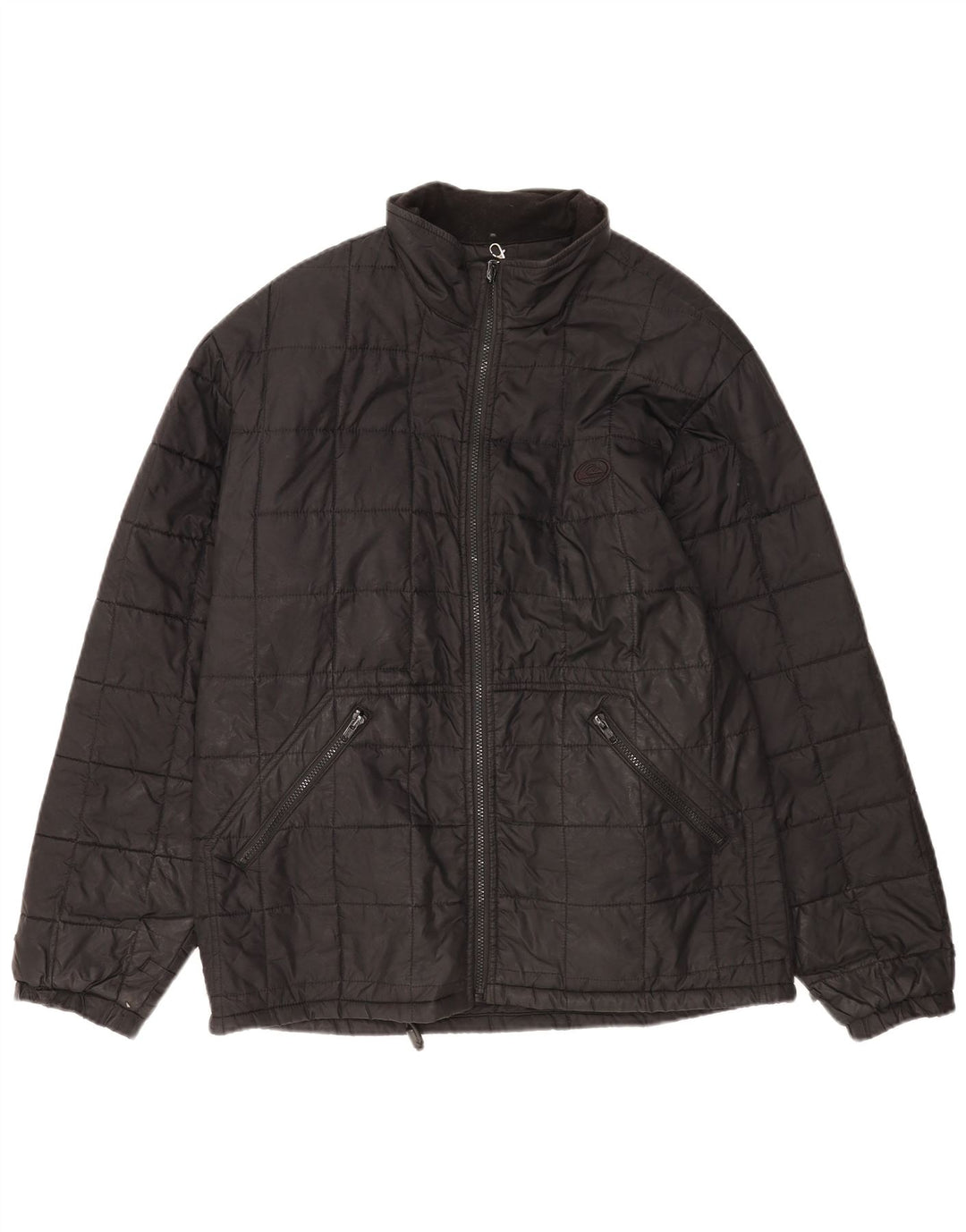 Quiksilver Chaqueta acolchada para hombre UK 40 Large Black