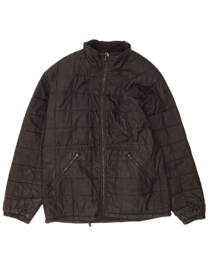 Quiksilver Chaqueta acolchada para hombre UK 40 Large Black