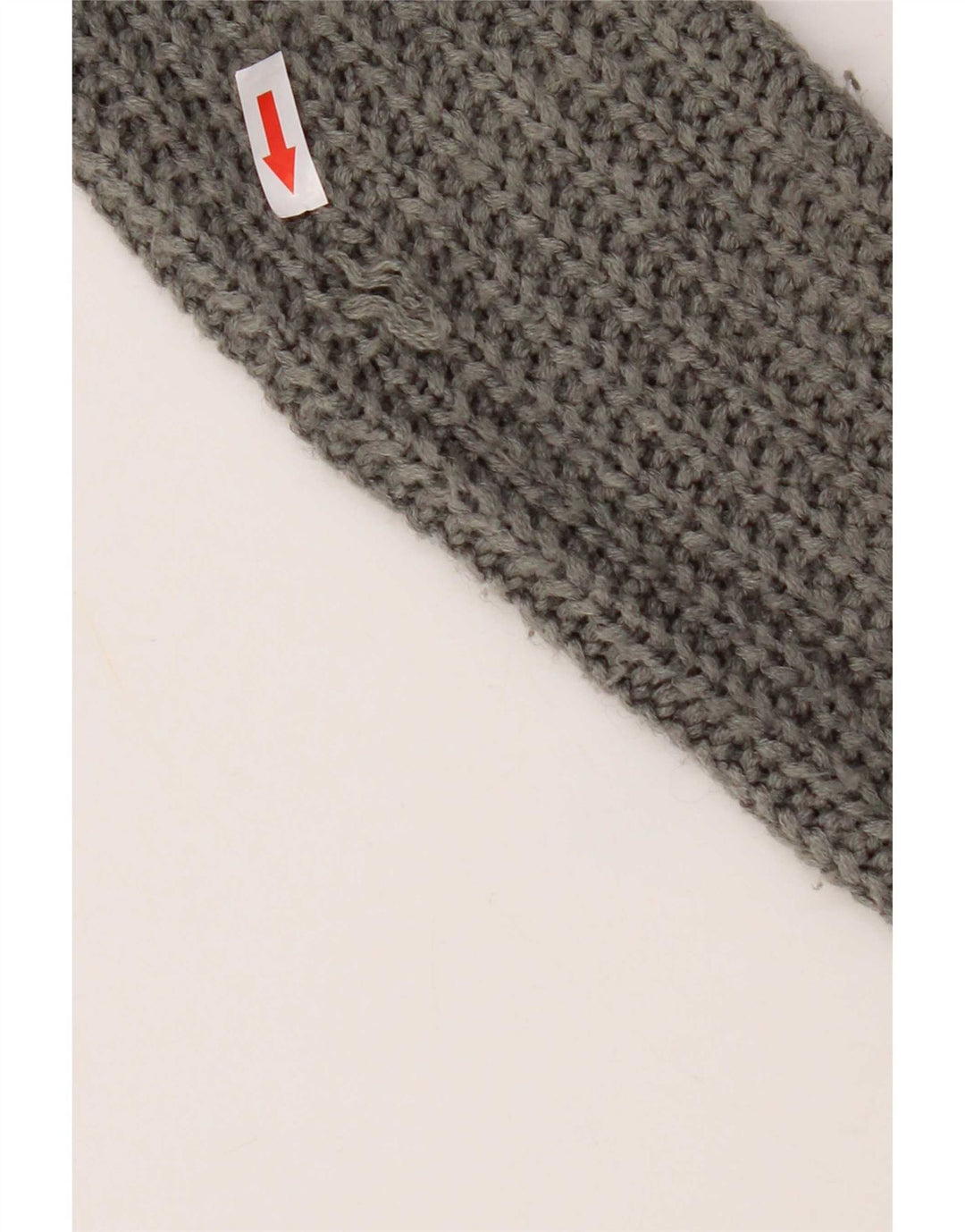 Zara Mujer Cárdigan Suéter UK 10 Small Gris Acrílico