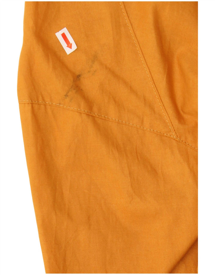 Vintage hombres bomber chaqueta Reino Unido 42 XL algodón naranja