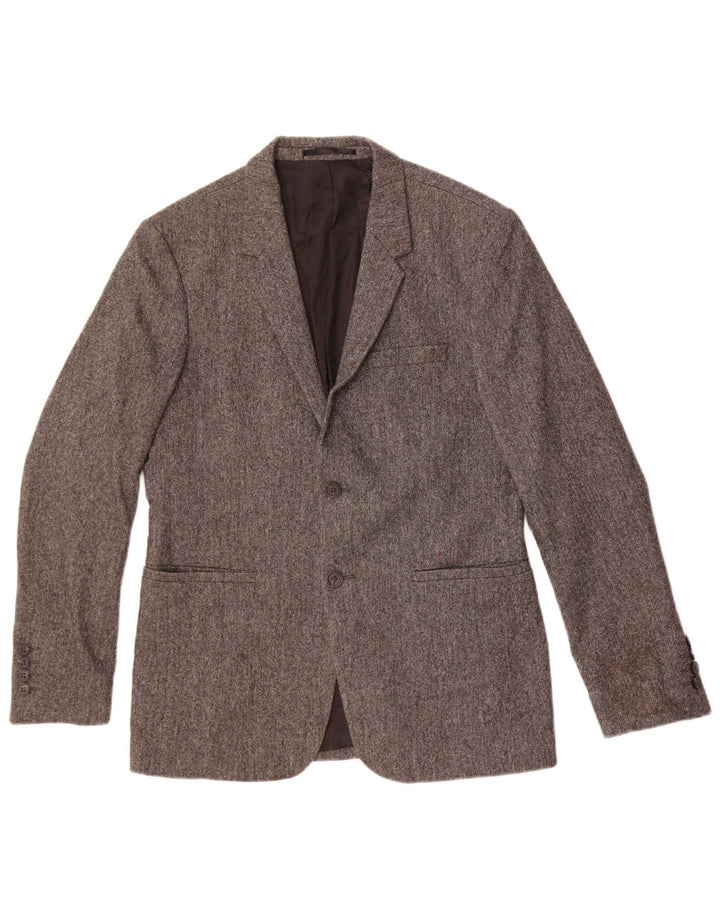 Chaqueta tipo blazer de 2 botones para hombre Cos EU 48 Lana gris medio