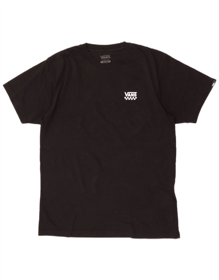 Camiseta Vans Classic Fit para hombre, talla mediana, algodón negro