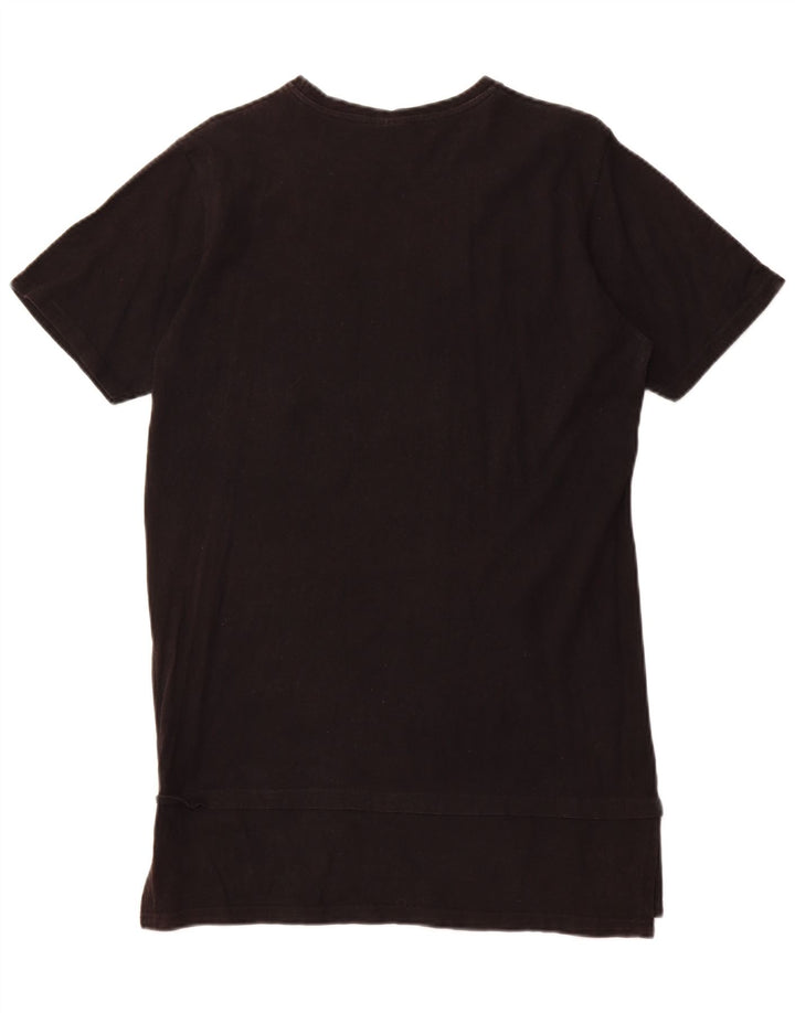 MAJESTIC Top tipo túnica con gráfico de los New York Yankees para mujer, talla 40, talla grande, color negro