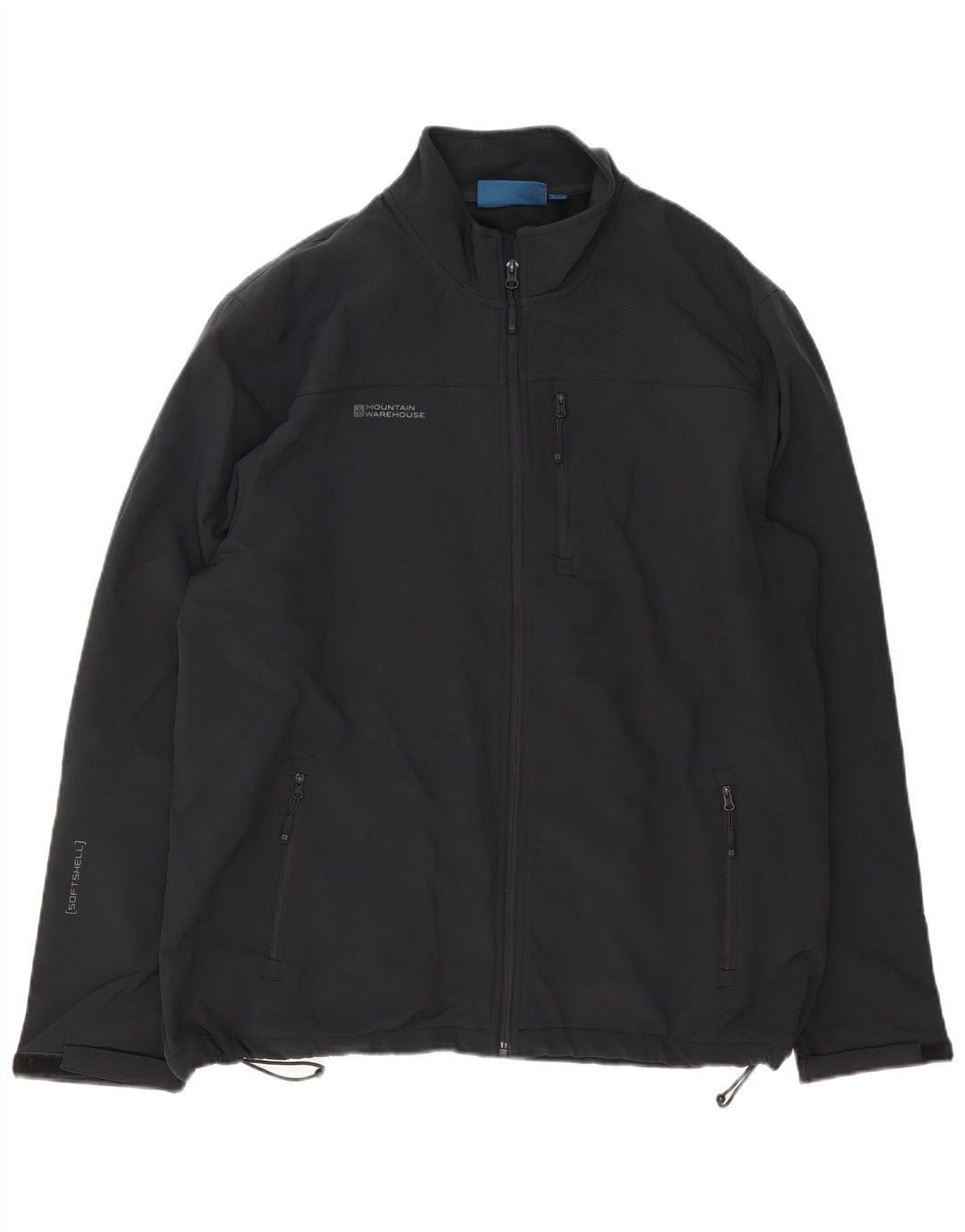 MOUNTAIN WAREHOUSE Chaqueta cortavientos para hombre UK 44 2XL Poliéster negro