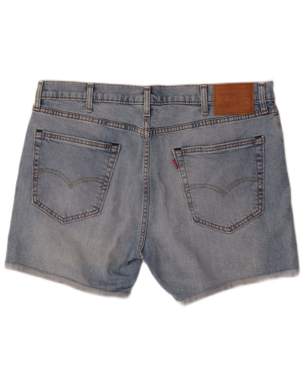 Levi's Mens 412 Shorts De Mezclilla W38 XL Algodón Azul