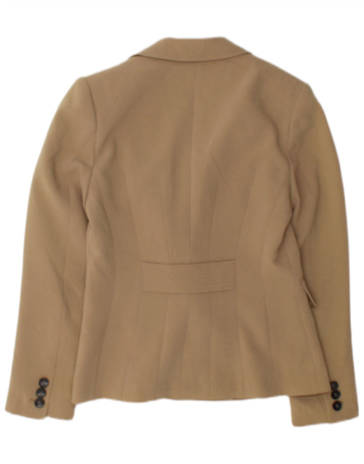 Hobbs Chaqueta tipo blazer con doble botonadura para mujer Reino Unido 10 Small Triacetato beige