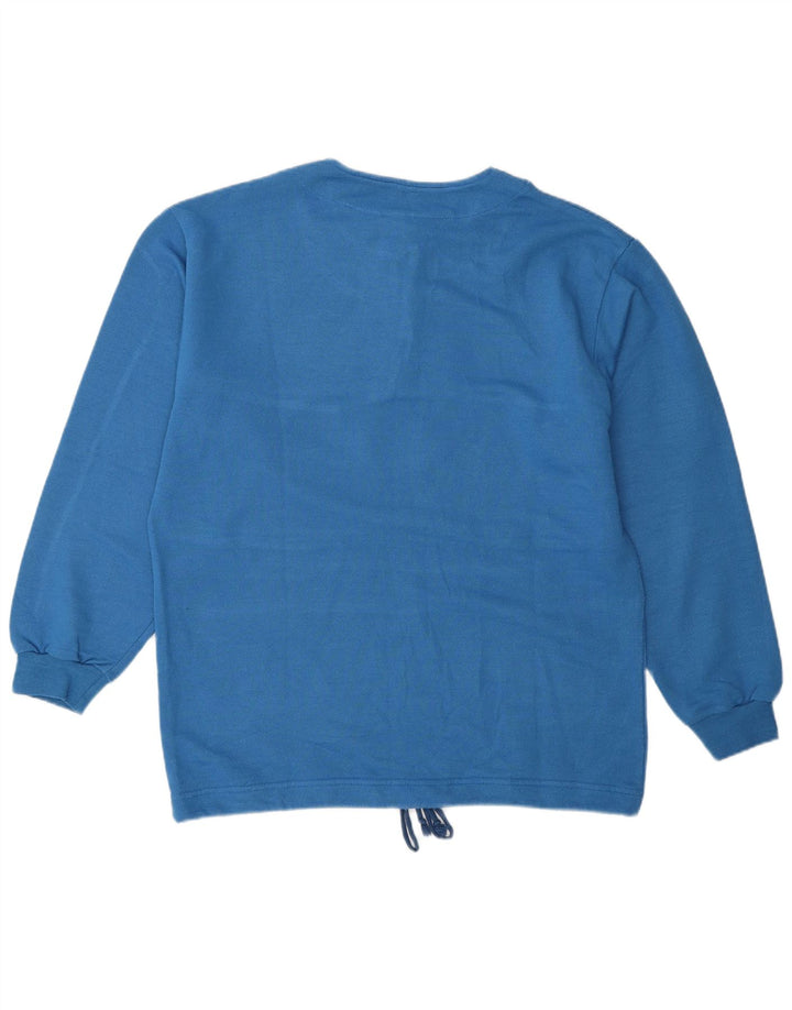 F.LLI Campagnolo - Sudadera gráfica para mujer, talla 40, color azul