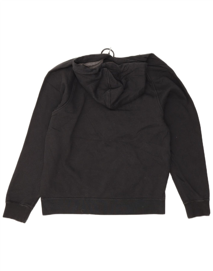 Nike - Sudadera con capucha para hombre (algodón negro mediano)