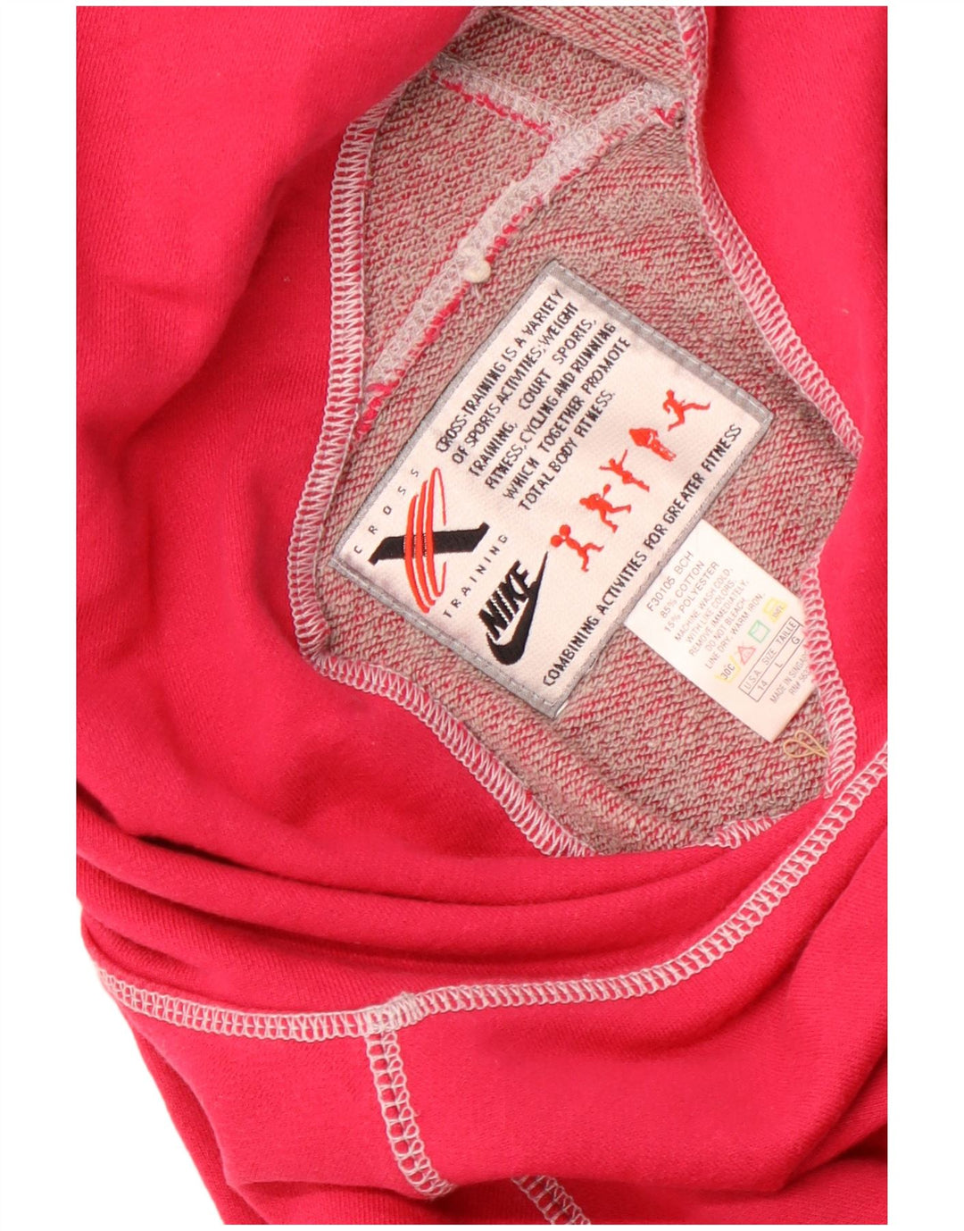 Nike - Sudadera con capucha para mujer, talla 40, talla grande, algodón rosa