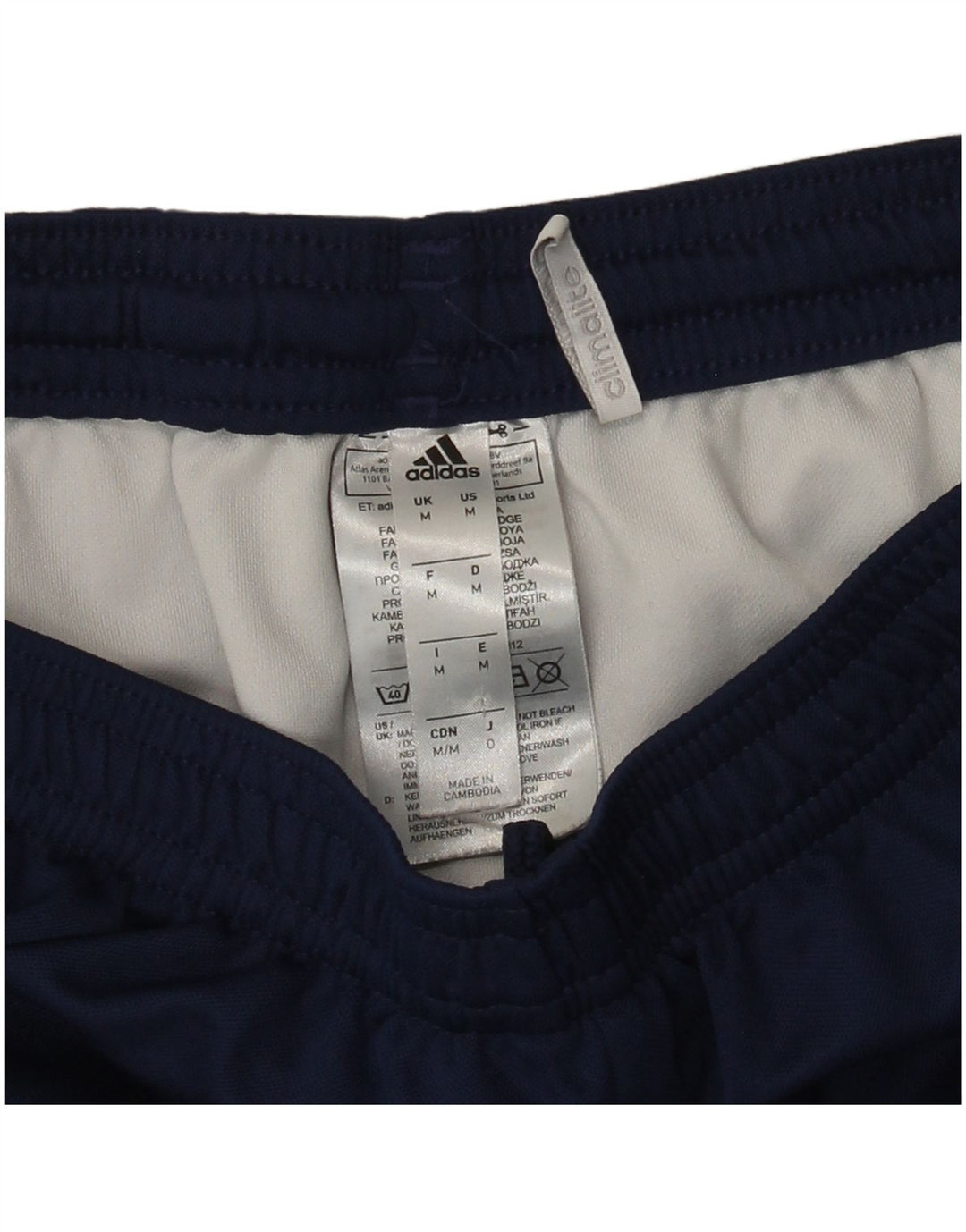 Adidas Mens Climalite Sport Shorts Medio Azul Marino Poliéster