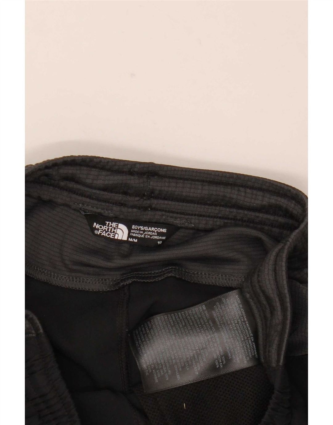 The North Face Pantalones cortos deportivos para niño 9-10 años Mediano Negro Poliéster