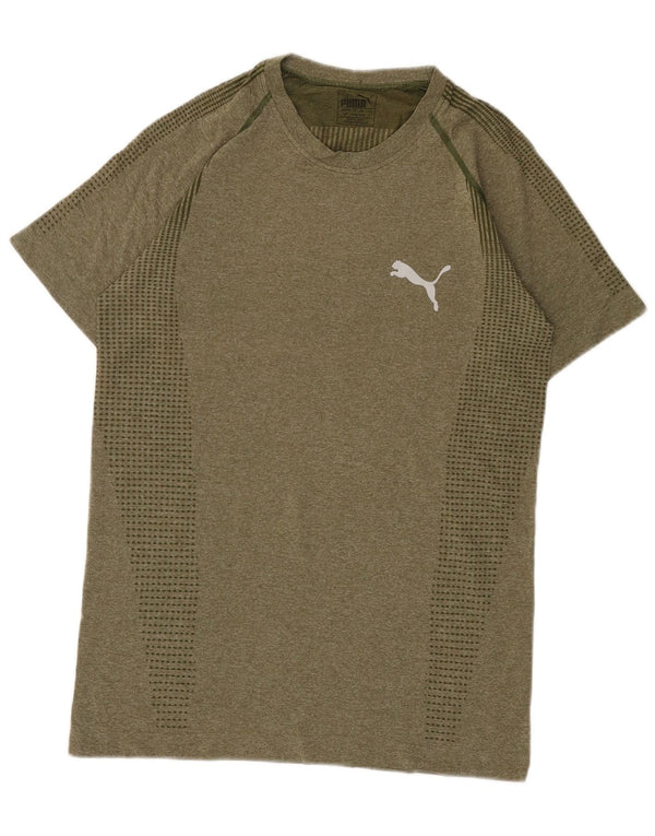 Camiseta Puma Hombre Top Small Caqui