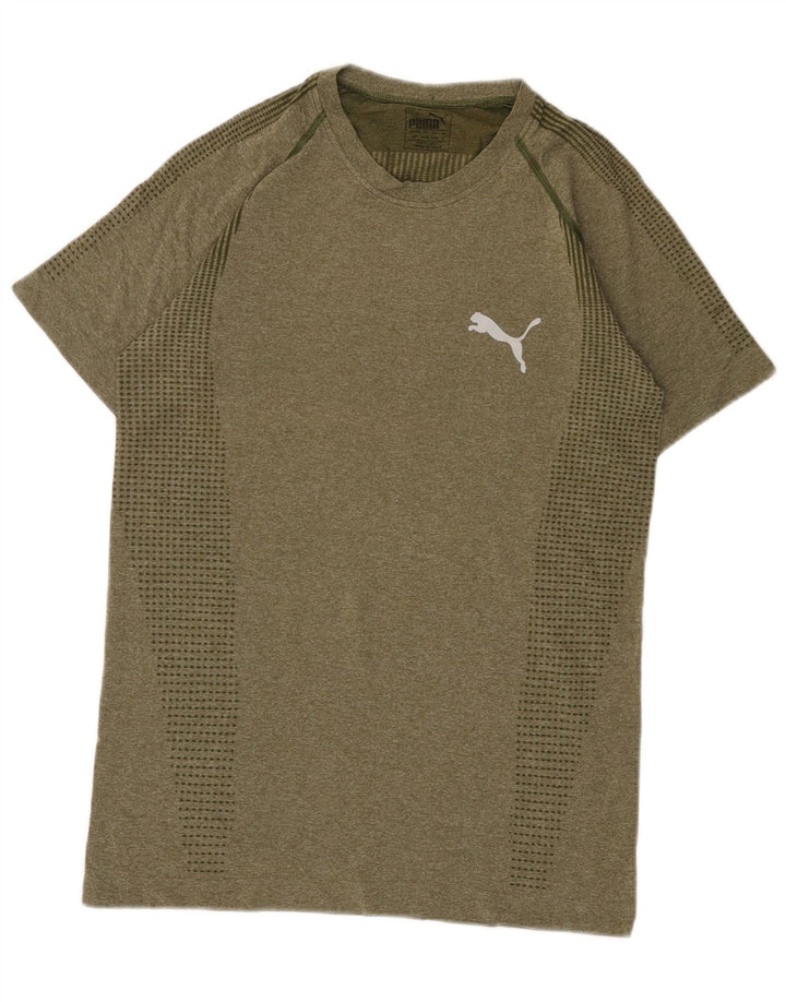 Camiseta Puma Hombre Top Small Caqui